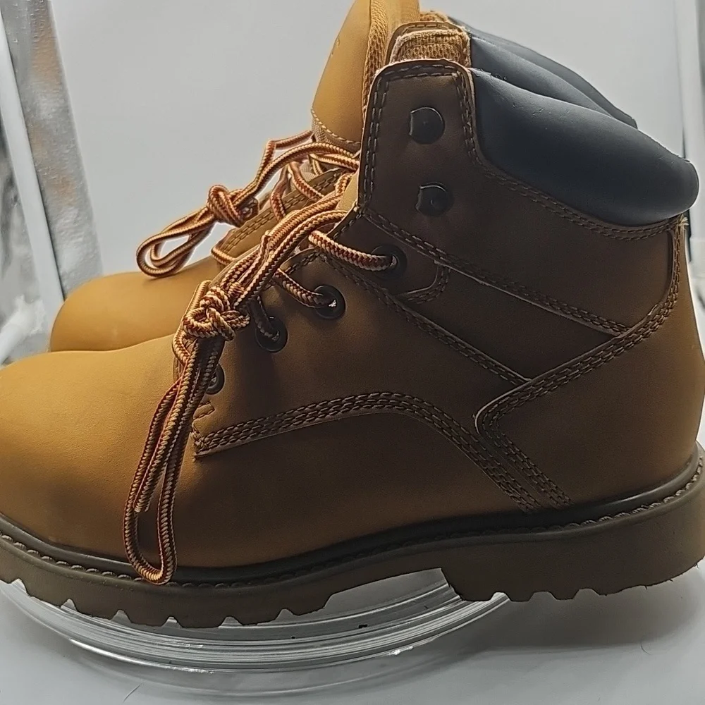 K Dexter Mens Work Boots Size 8 Water-Resistant Synthetic Upper & Rubber Sole - Picture 4 of 12